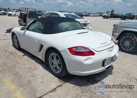 2008 Porsche Boxster from USA, damaged, VIN WP0CA29838U712845